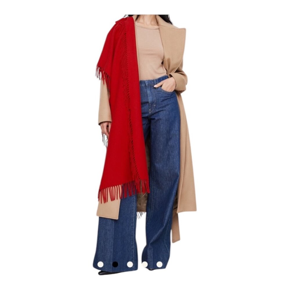 Aerie, emerald green scarf, 80" long